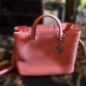 Michael Kors Pink Satchel Bag